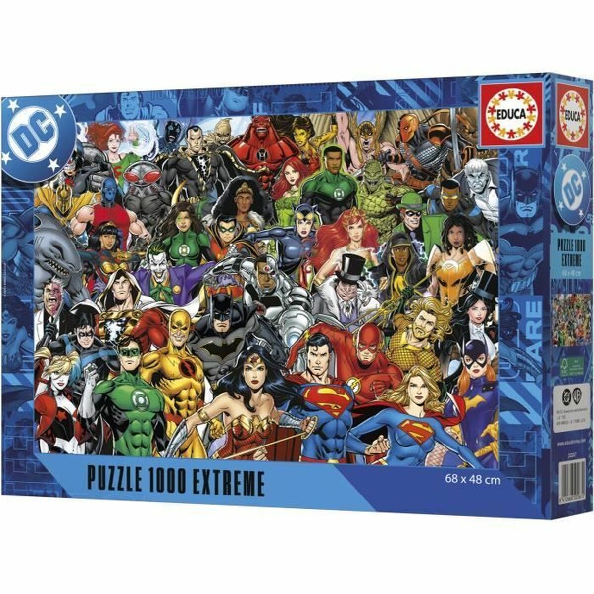Puzzle Educa Liga de la Justicia DC Comics 1000 Piese