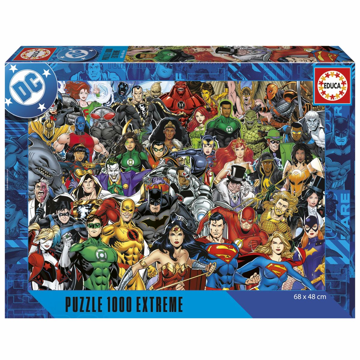 Puzzle Educa Liga de la Justicia DC Comics 1000 Piese