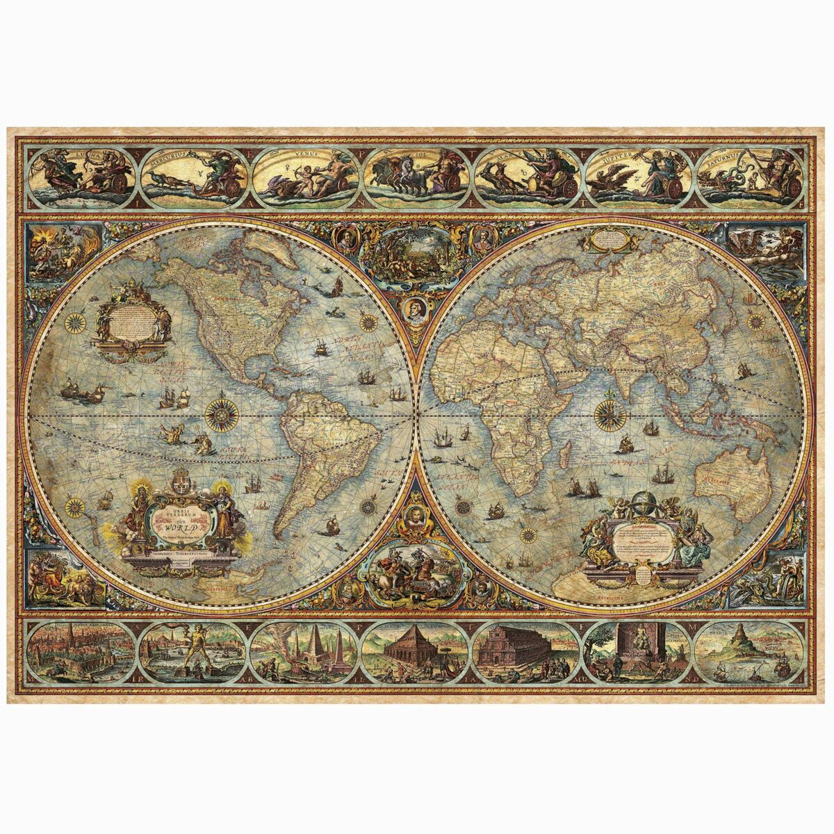 Puzzle Educa Orbis Terrarum 1000 Piese