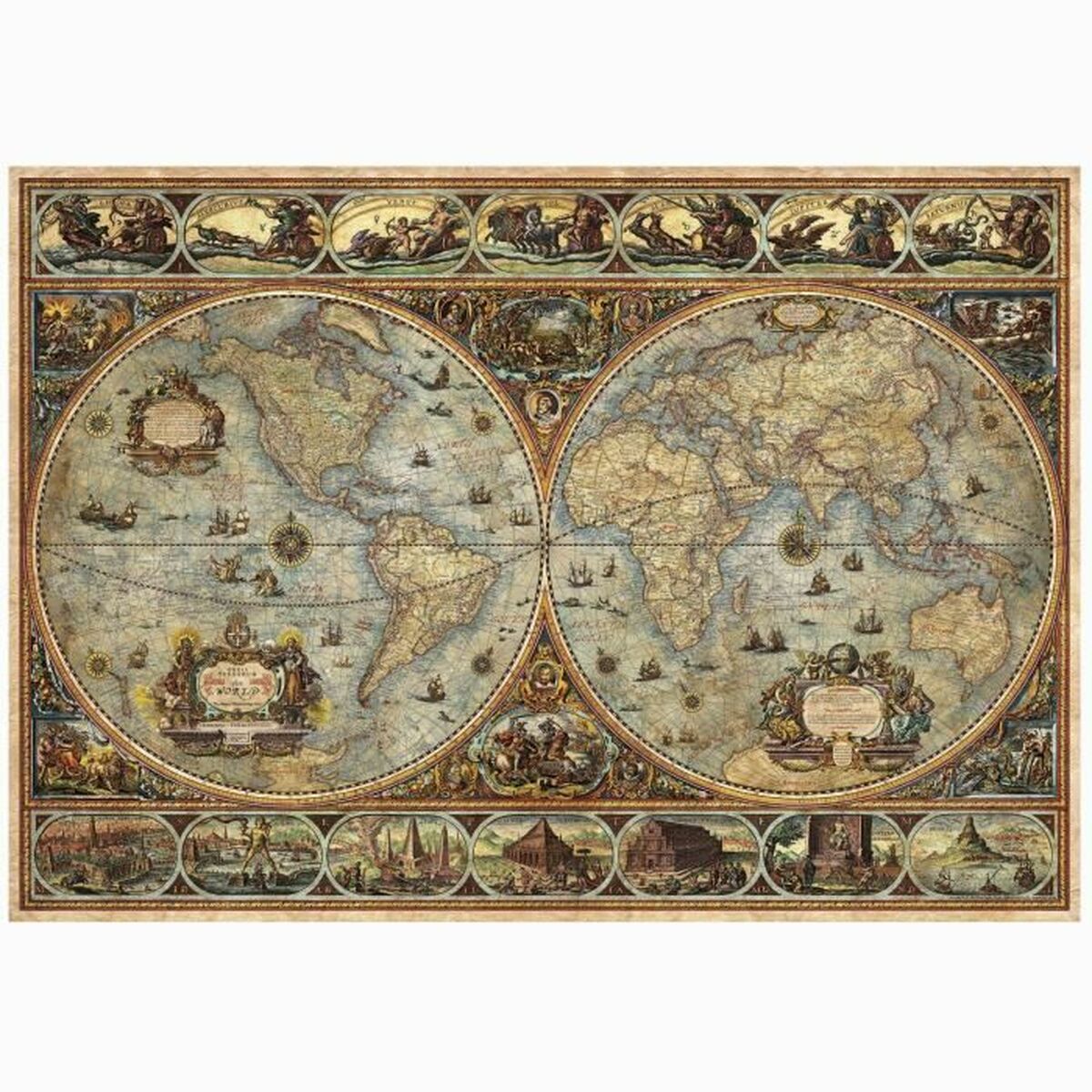 Puzzle Educa Orbis Terrarum 1000 Piese