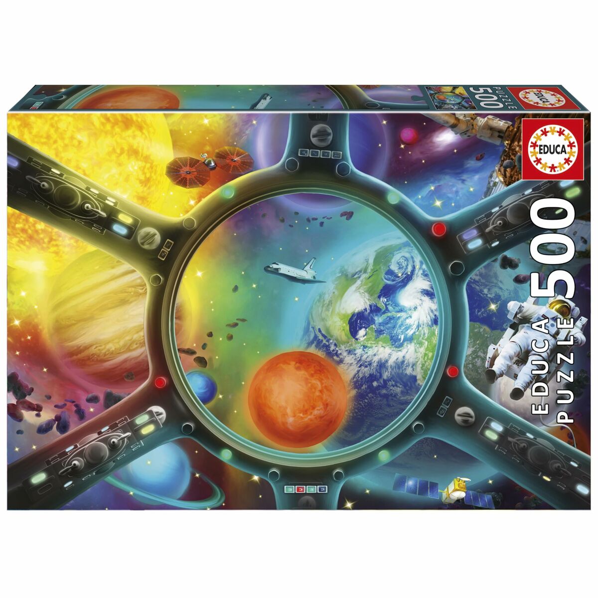 Puzzle Educa Paseo Espacial 500 Piese