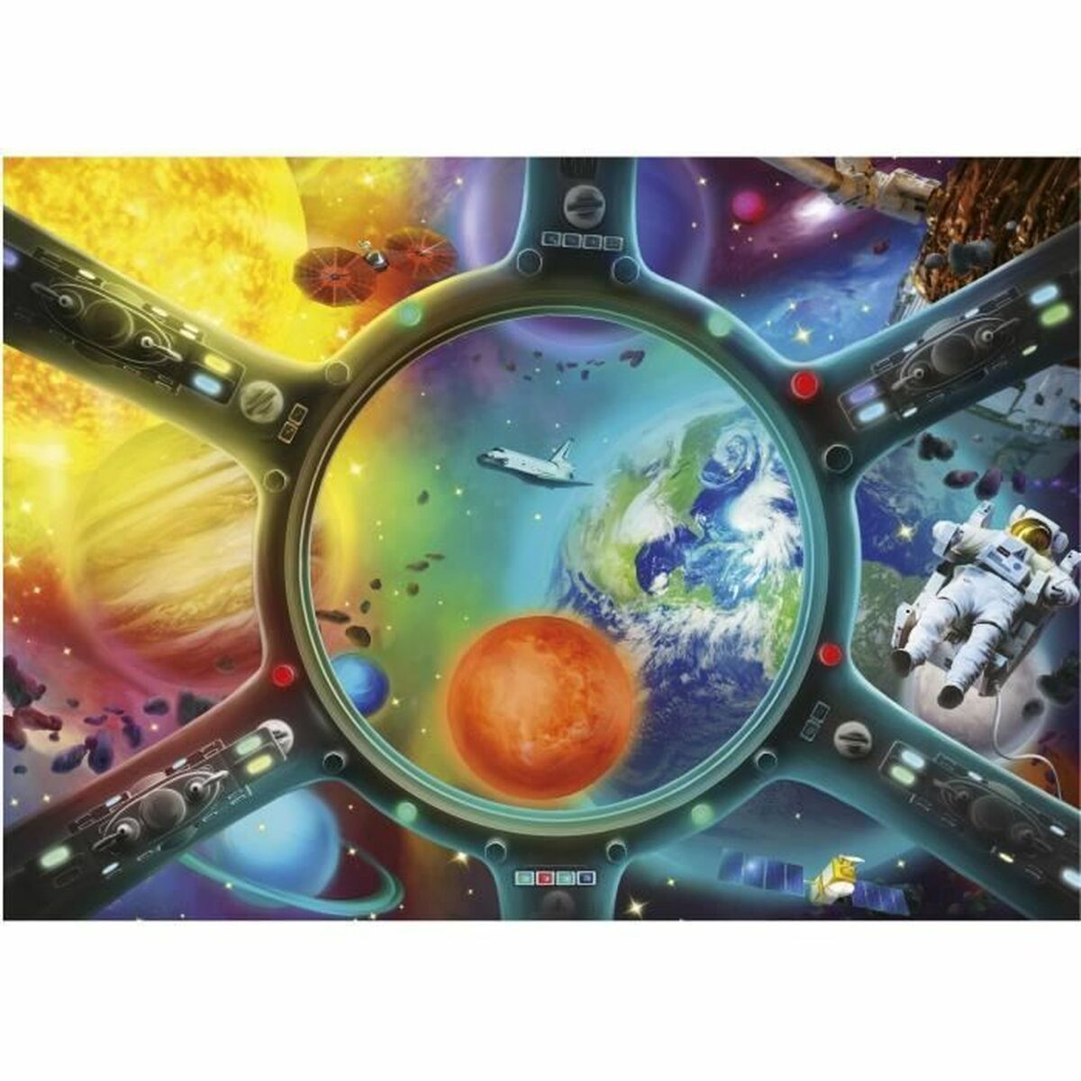 Puzzle Educa Paseo Espacial 500 Piese