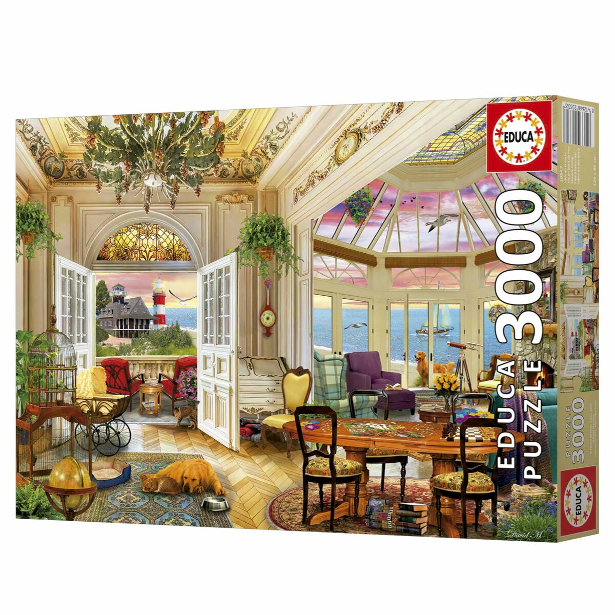 Puzzle Educa Life in the Coast 3000 Piese