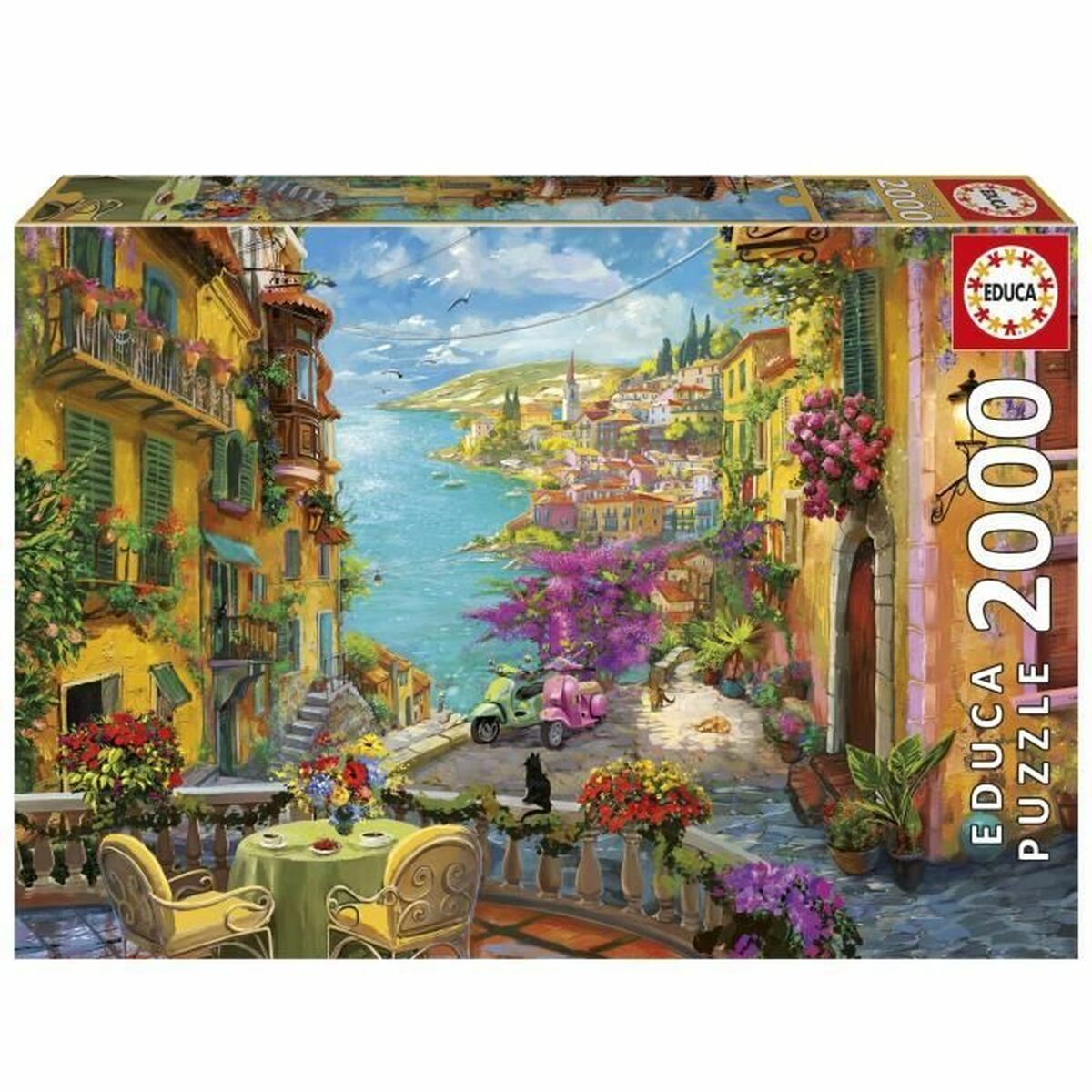 Puzzle Educa Café Español 2000 Piese