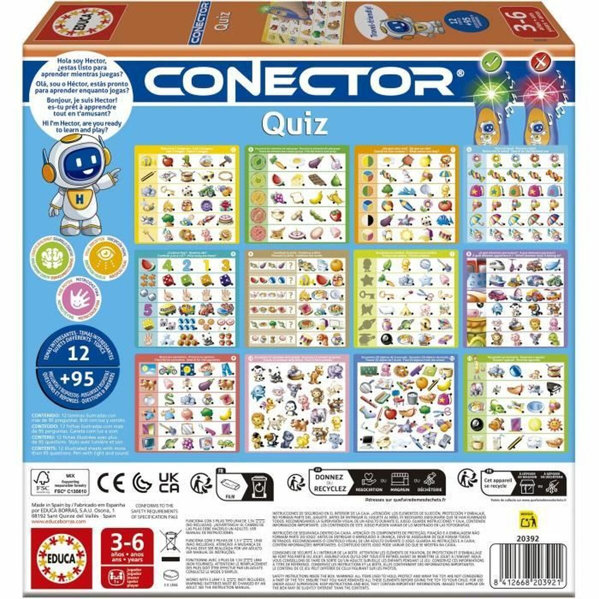 Joc Educativ Educa Conector Quiz