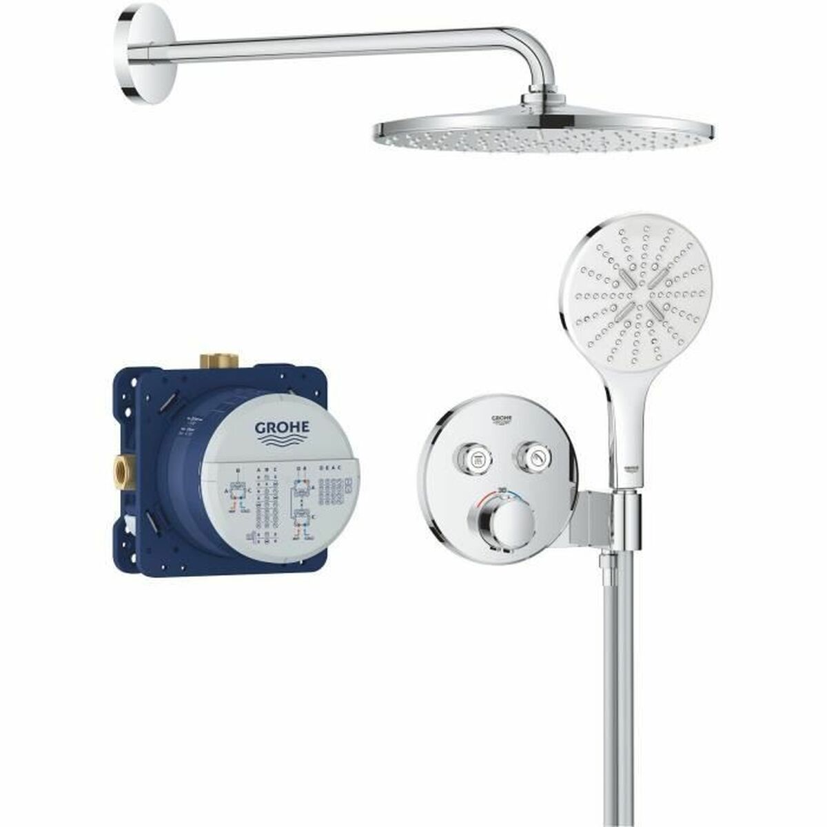 Coloana de dus Grohe Gri 31 cm