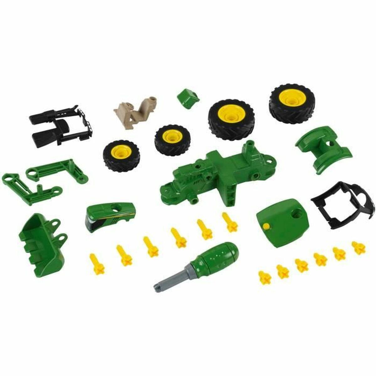 Set de Construcție Klein Blockables 1:24 Tractor Verde