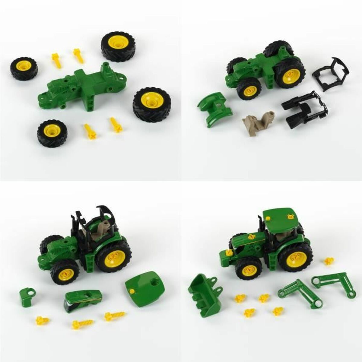 Set de Construcție Klein Blockables 1:24 Tractor Verde