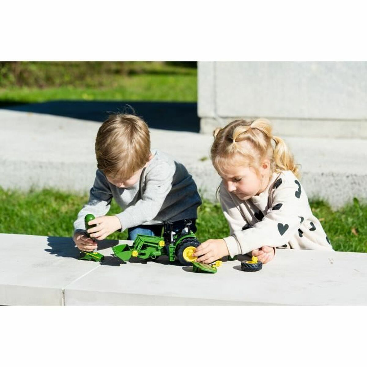 Set de Construcție Klein Blockables 1:24 Tractor Verde