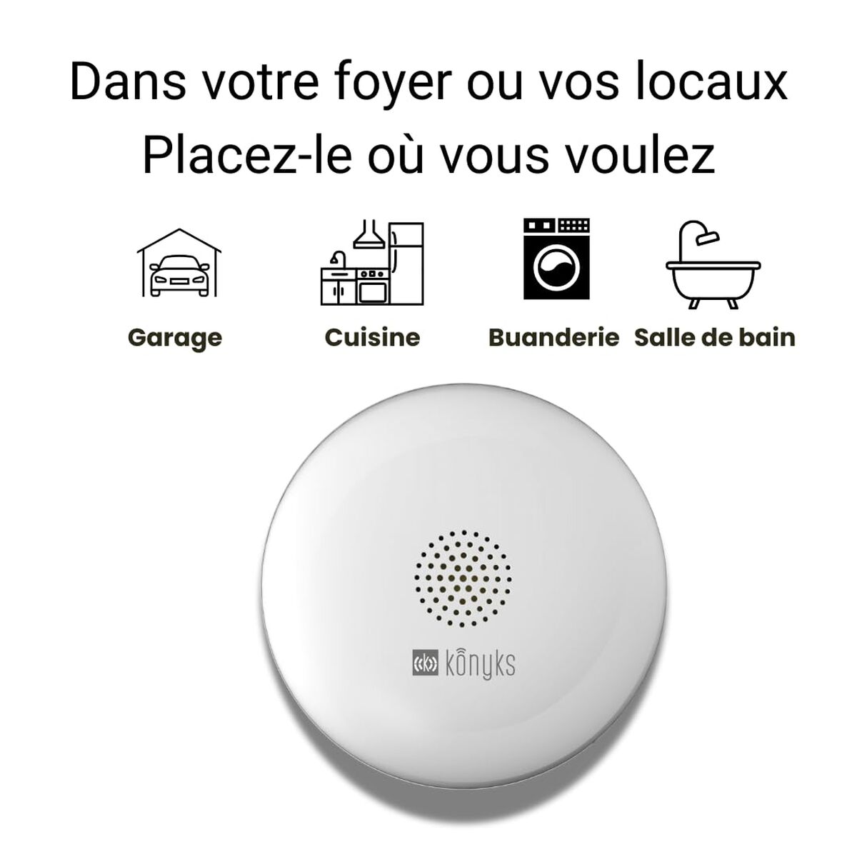 Detector de Scurgeri de Apă Konyks