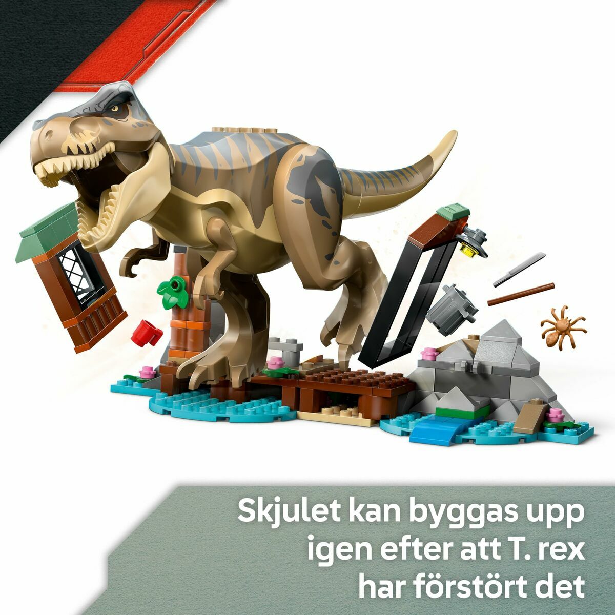 Set de Construcție Lego JURASSIC WORLD 76975 T.Rex River Escape