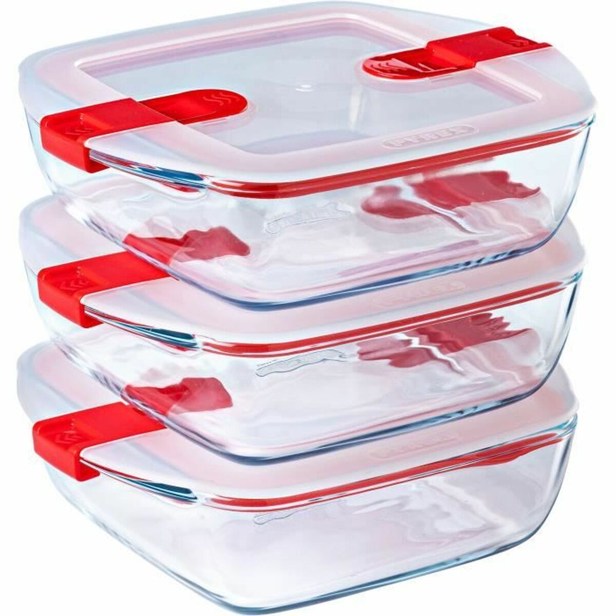 Recipient pentru conservarea alimentelor Pyrex Cook & Heat 1 L Transparent