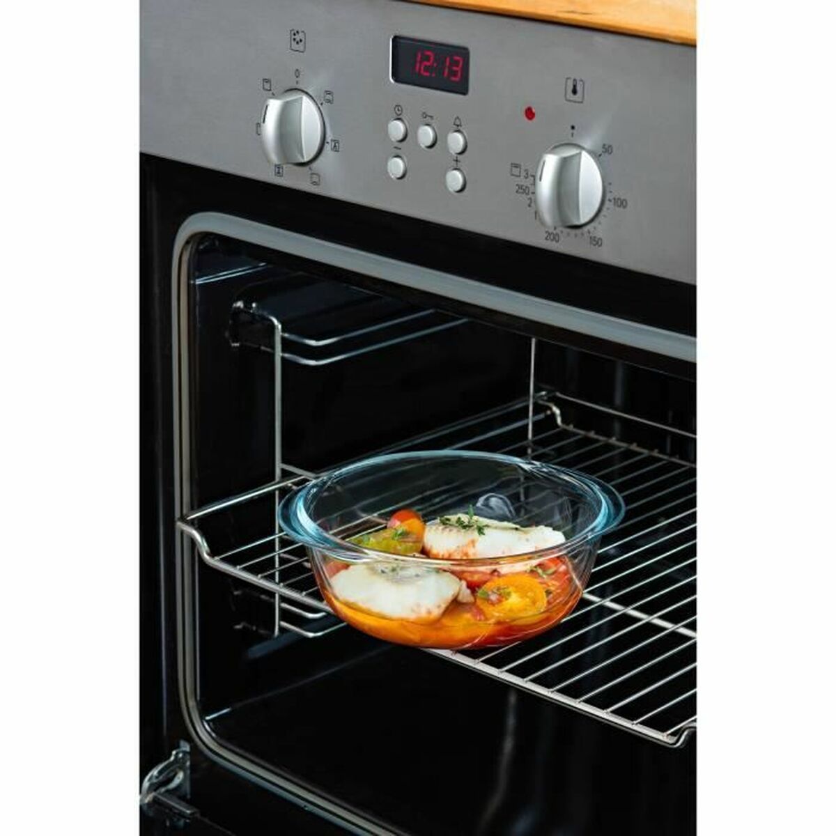 Recipient pentru conservarea alimentelor Pyrex Cook & Heat 1,1 L Transparent 3 Piese