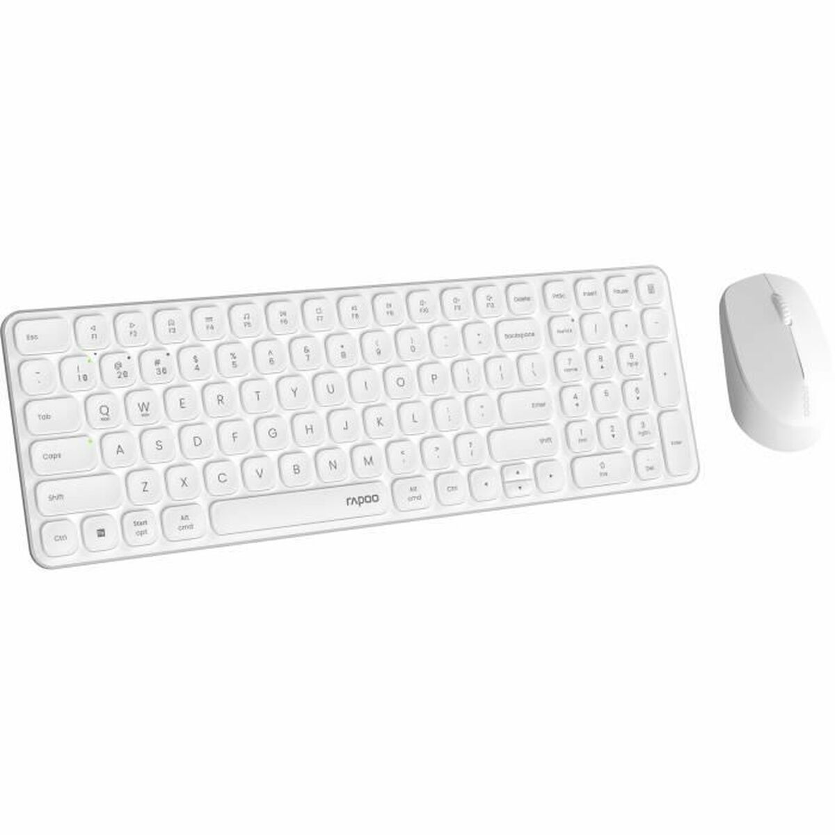 Tastatură și Mouse Rapoo 9310M Alb AZERTY