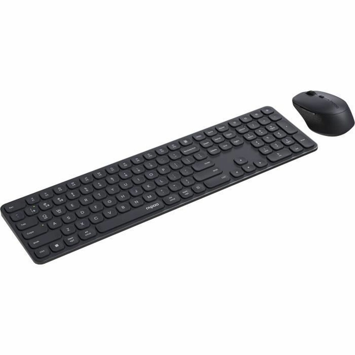Tastatură și Mouse Rapoo 9810M Gri AZERTY