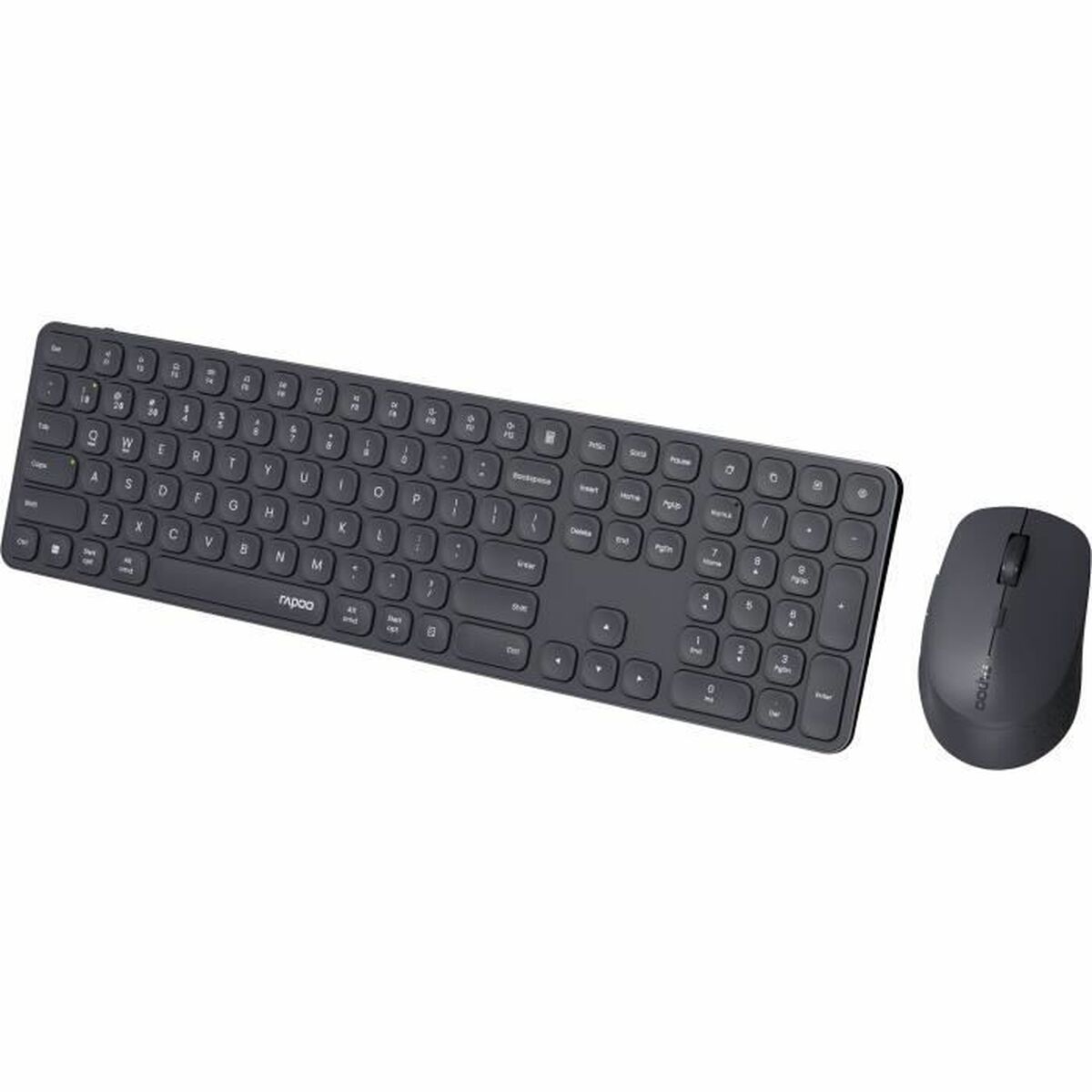Tastatură și Mouse Rapoo 9810M Gri AZERTY