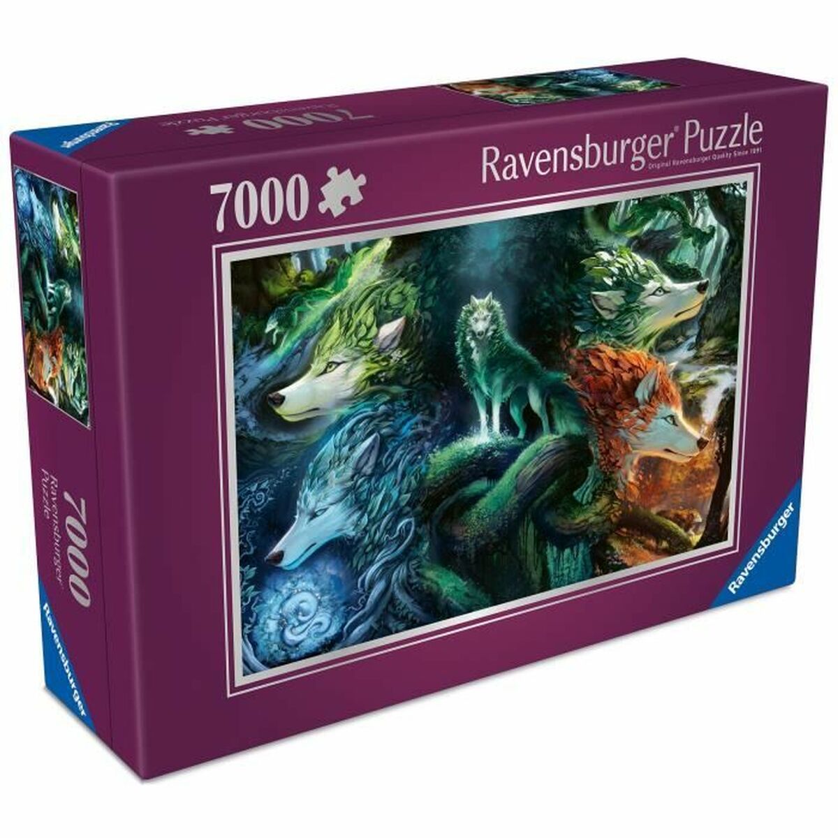 Puzzle Ravensburger WHISPERS OF THE FOREST 7000 Piese