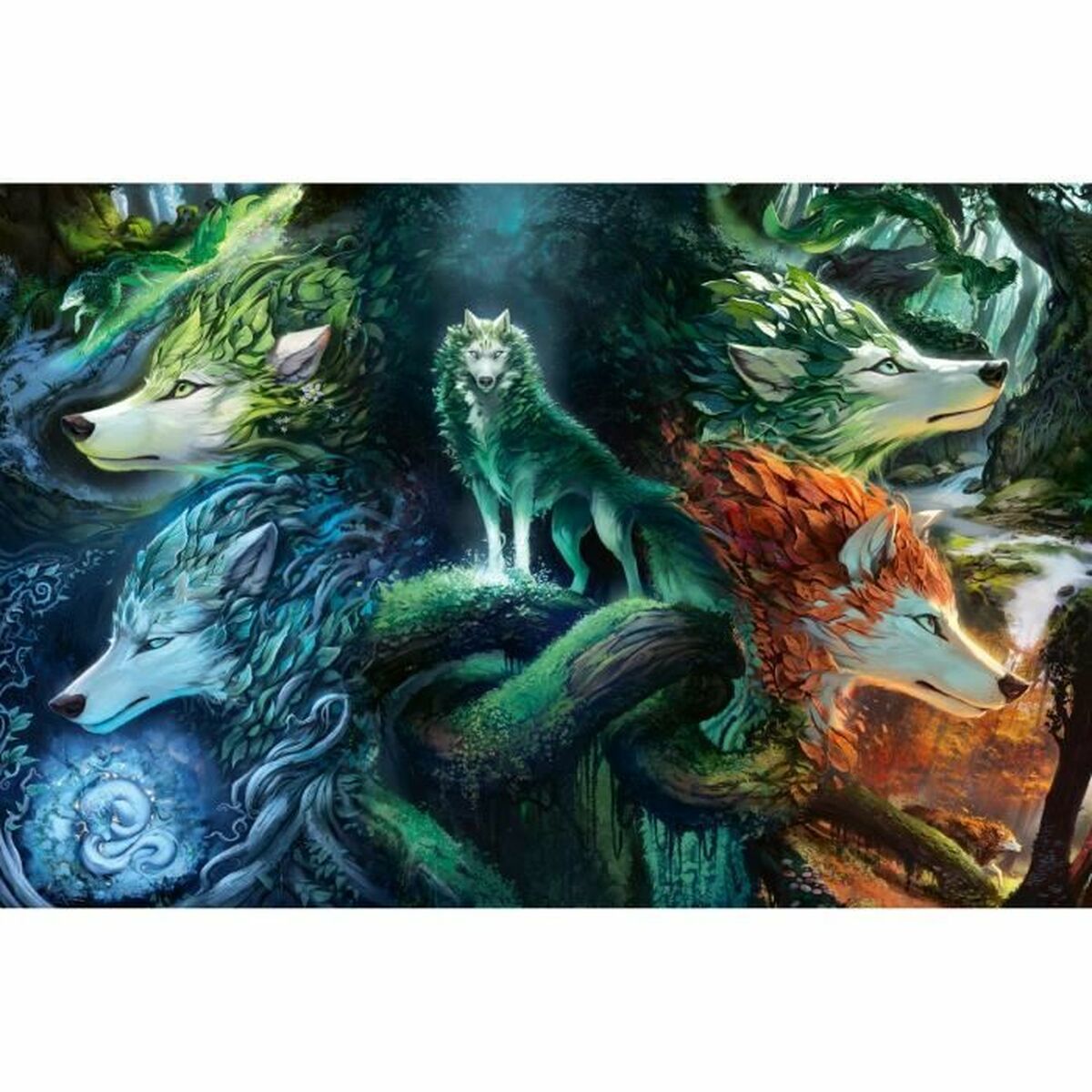 Puzzle Ravensburger WHISPERS OF THE FOREST 7000 Piese