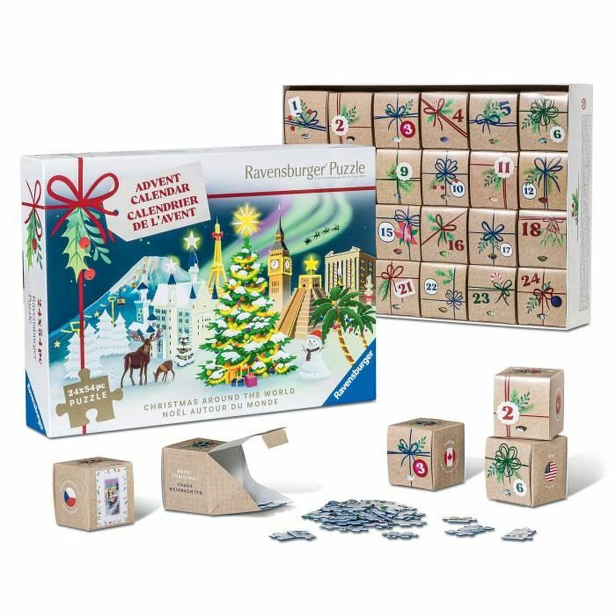 Puzzle Ravensburger Advent Calendar 54 Piese