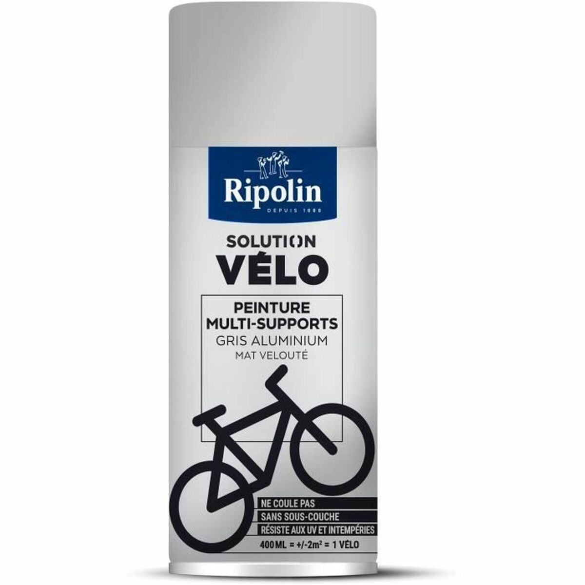 Vopsea de Grund Ripolin Gri Mat 500 ml