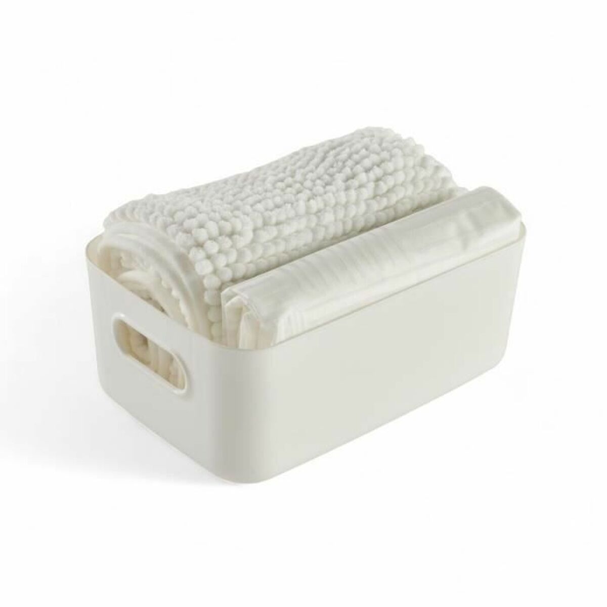 Set de Baie TODAY HOY - UTILIDAD Alb Plastic 3 Piese