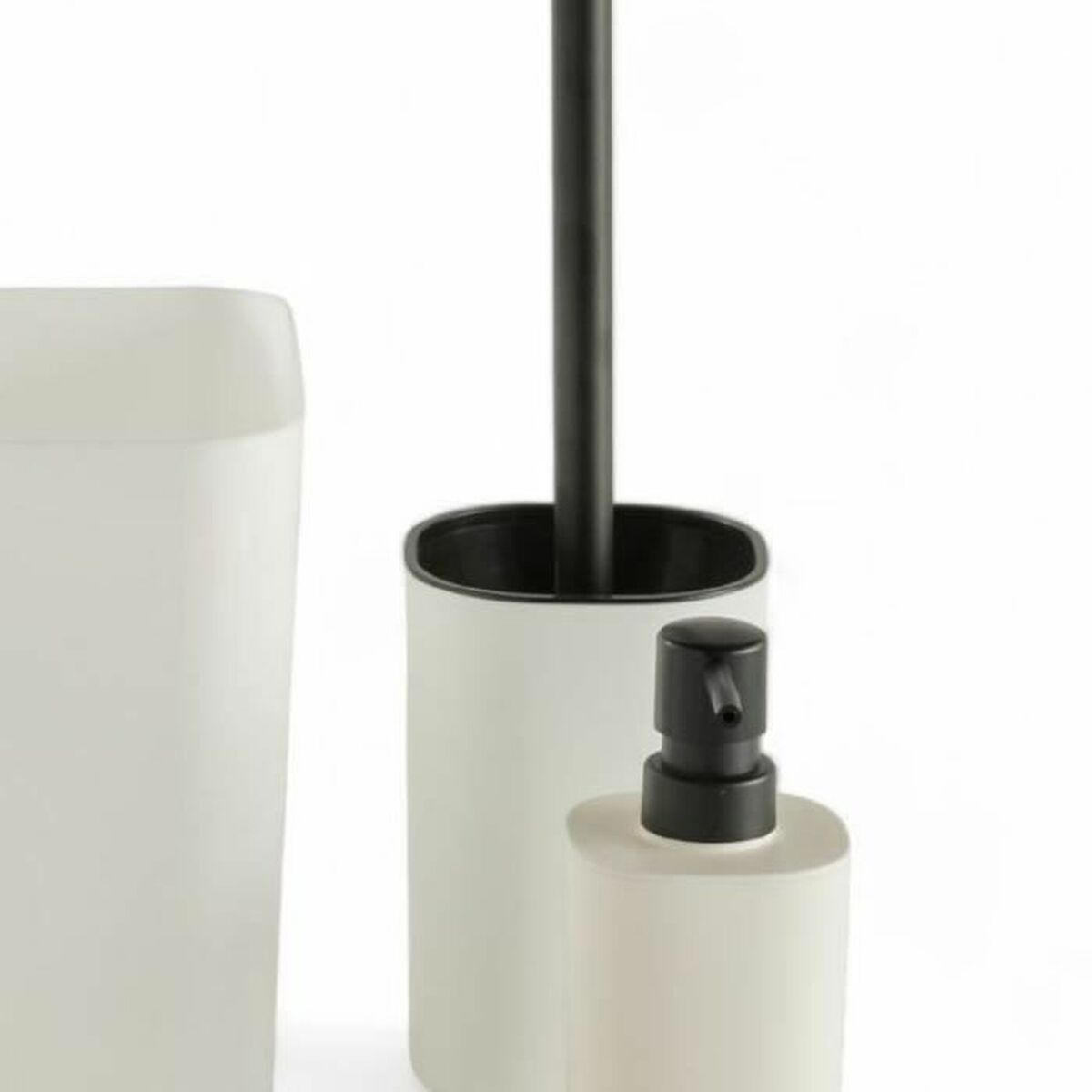 Set de Baie TODAY HOY Alb Plastic Modern (5 Unități)