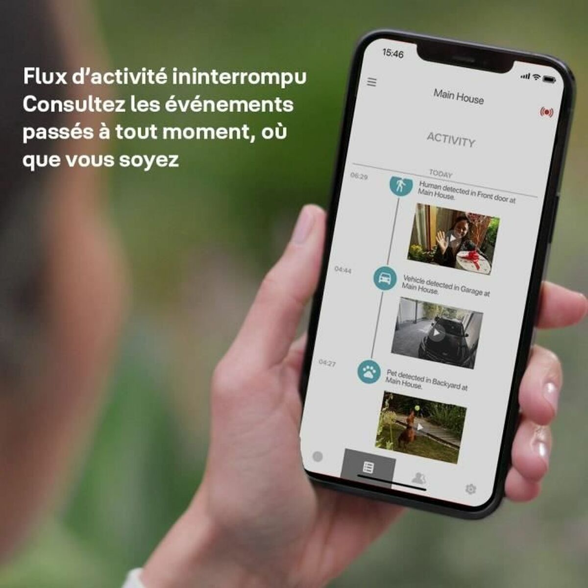 Cameră IP Exterior Yale SV-OC-1A-W 1080 p