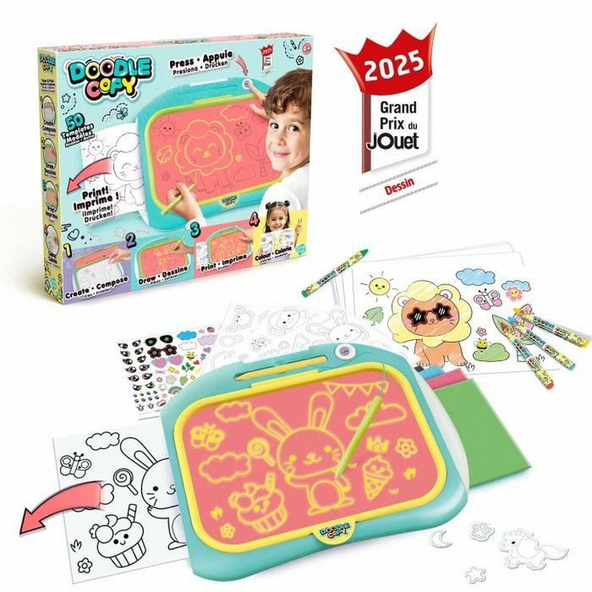 Tablă 2 în 1 Canal Toys Accel Hyper