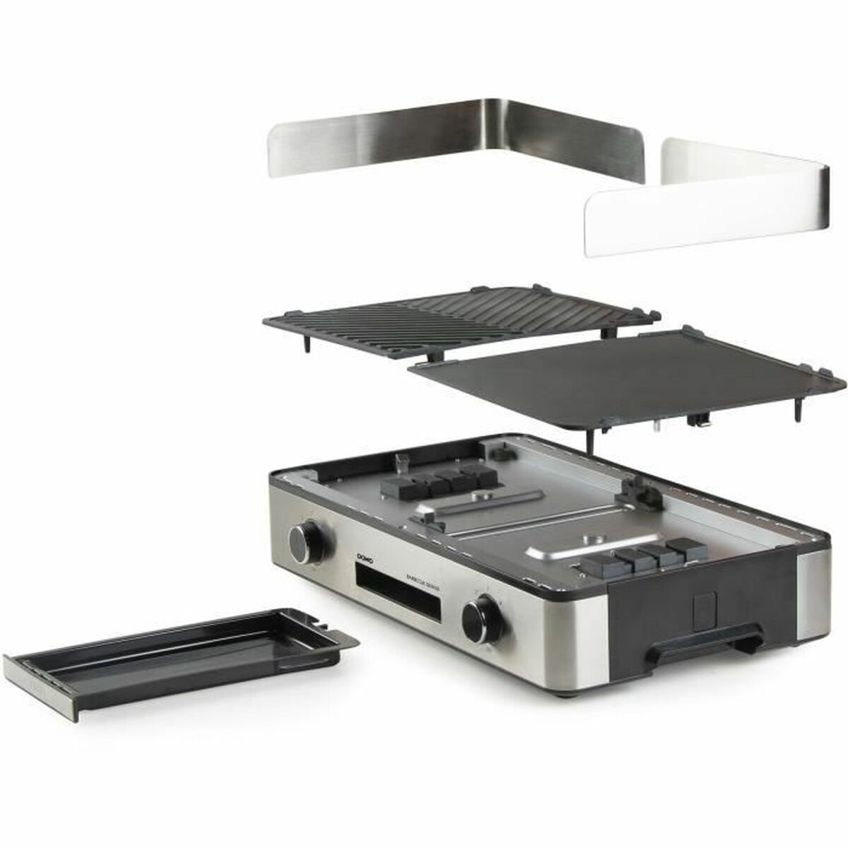 Plită DOMO Negru 2200 W