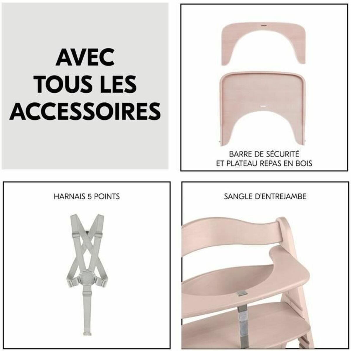 Scaun înalt Hauck Gri