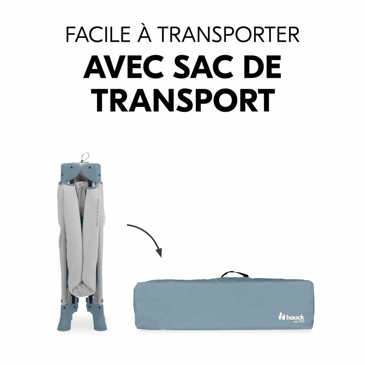 Pătuț de copil Hauck Albastru