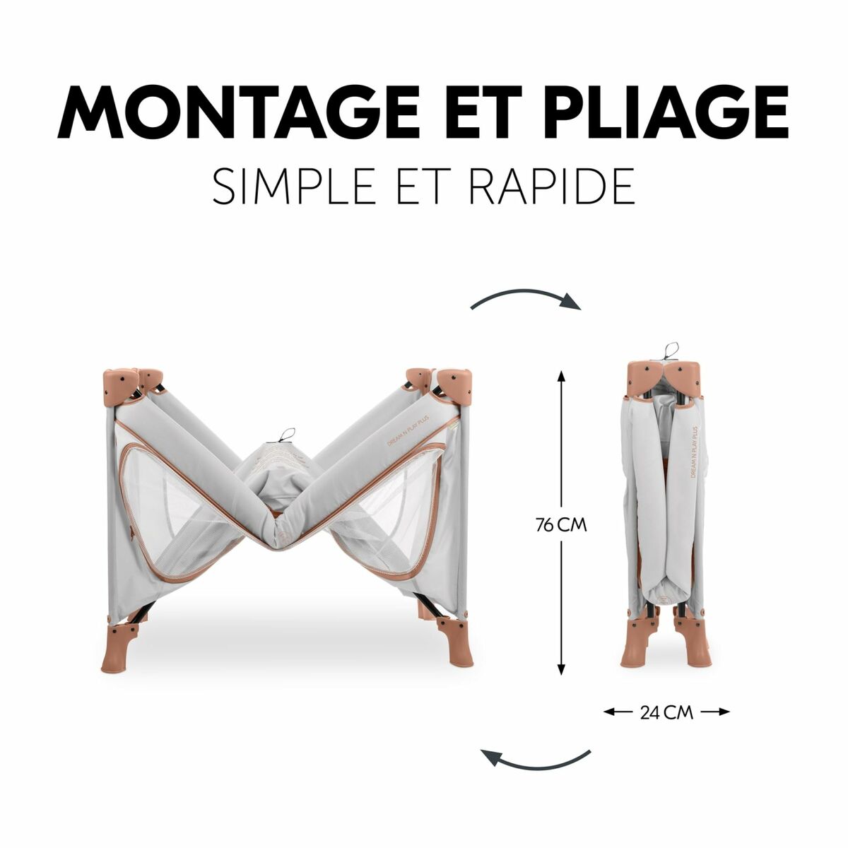 Pătuț de copil Hauck