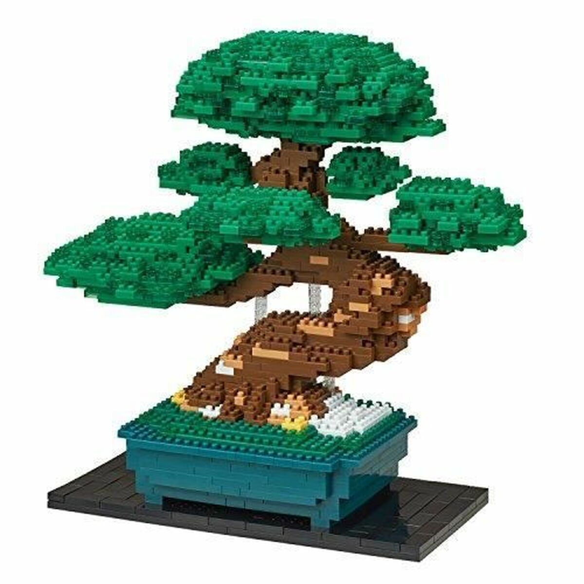 Set de Construcție Nanoblock Bonsai Pine Deluxe Edition NB-039