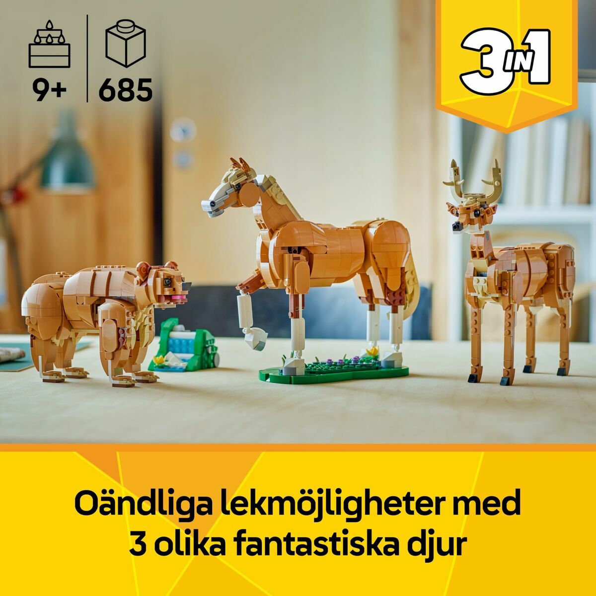 Set de Construcție Lego CREATOR 31166 Beautiful Horse