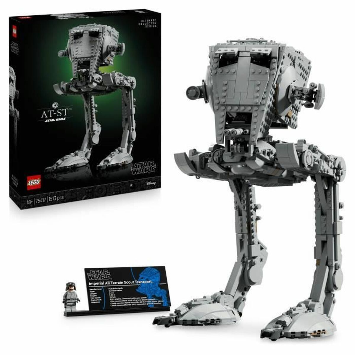 Set de Construcție Lego STAR WARS 75417 AT-ST
