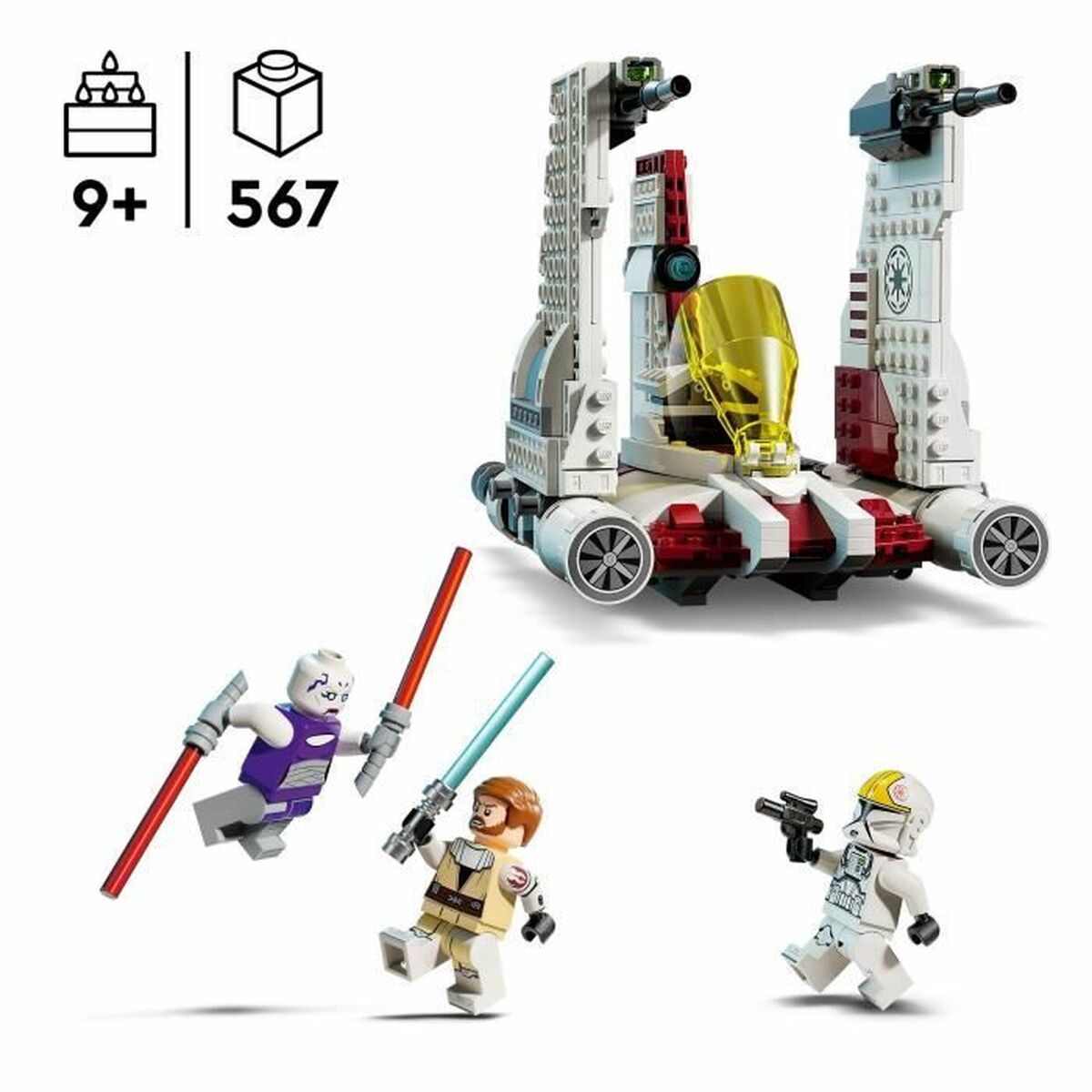 Set de Construcție Lego STAR WARS 75432 V-19 Torrent Starfighter