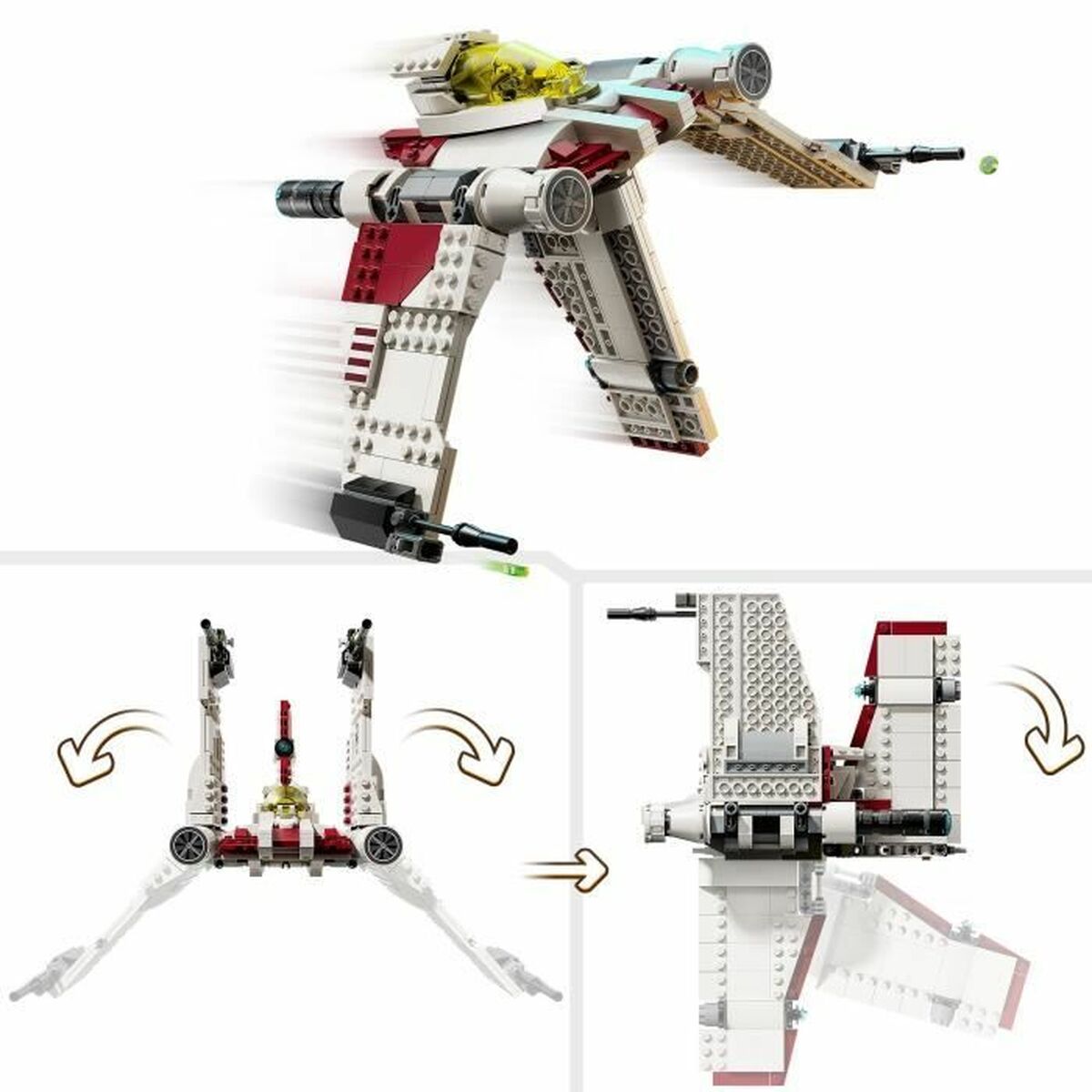 Set de Construcție Lego STAR WARS 75432 V-19 Torrent Starfighter