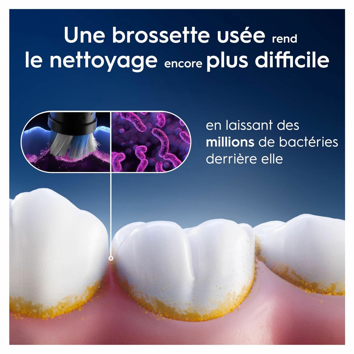 Cap de Schimb Oral-B Negru