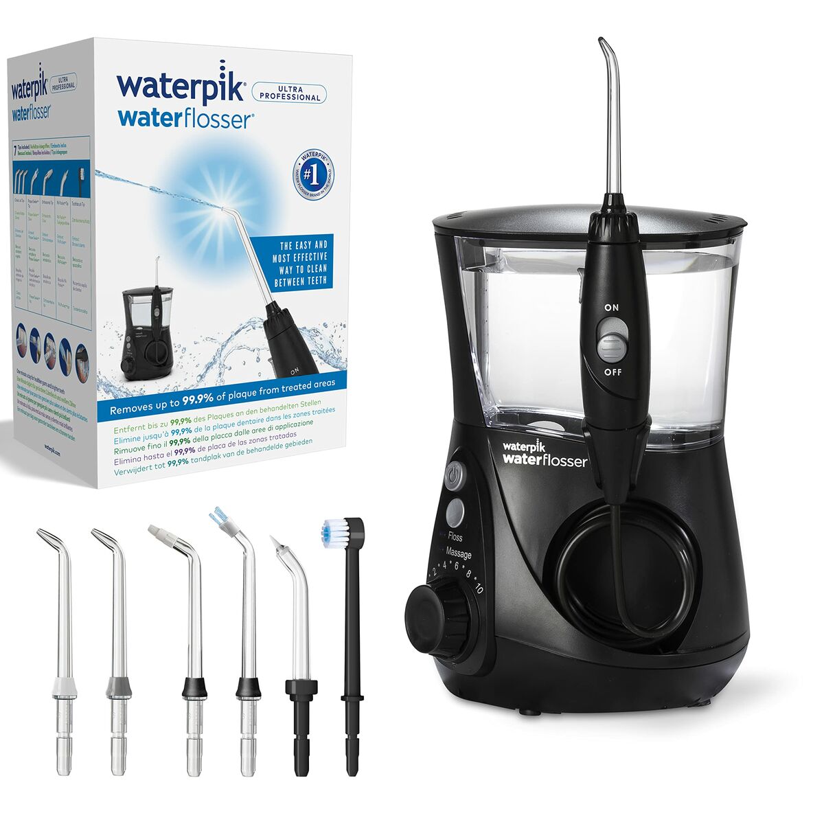 Irigator Dentar Waterpik Negru
