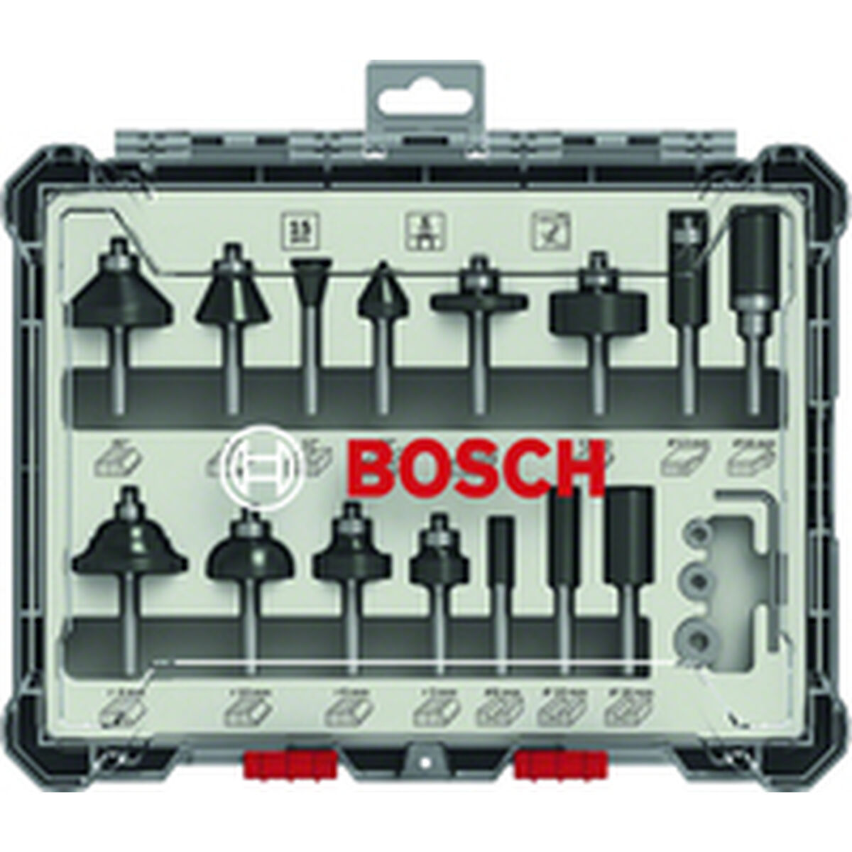 Set de rulouri BOSCH 2607017471 Metal 15 Piese
