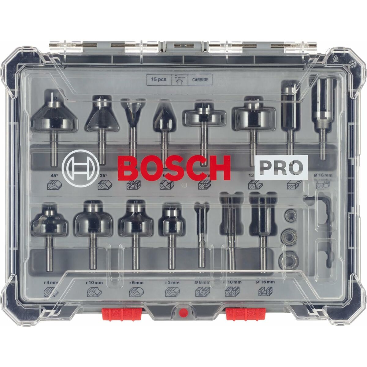 Set de rulouri BOSCH 2607017471 Metal 15 Piese