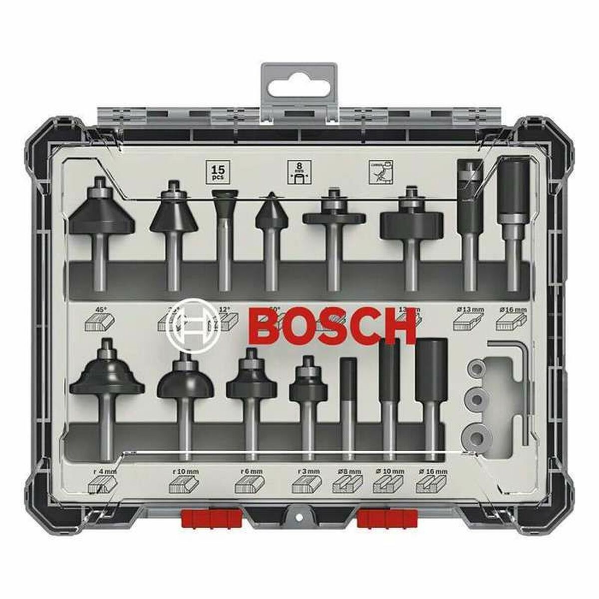 Set de rulouri BOSCH 2607017472 Metal