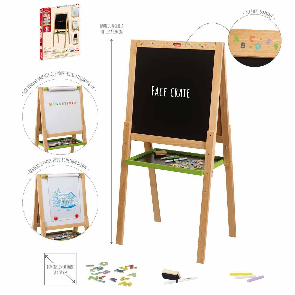 Tablă cu Două Fețe Jeujura