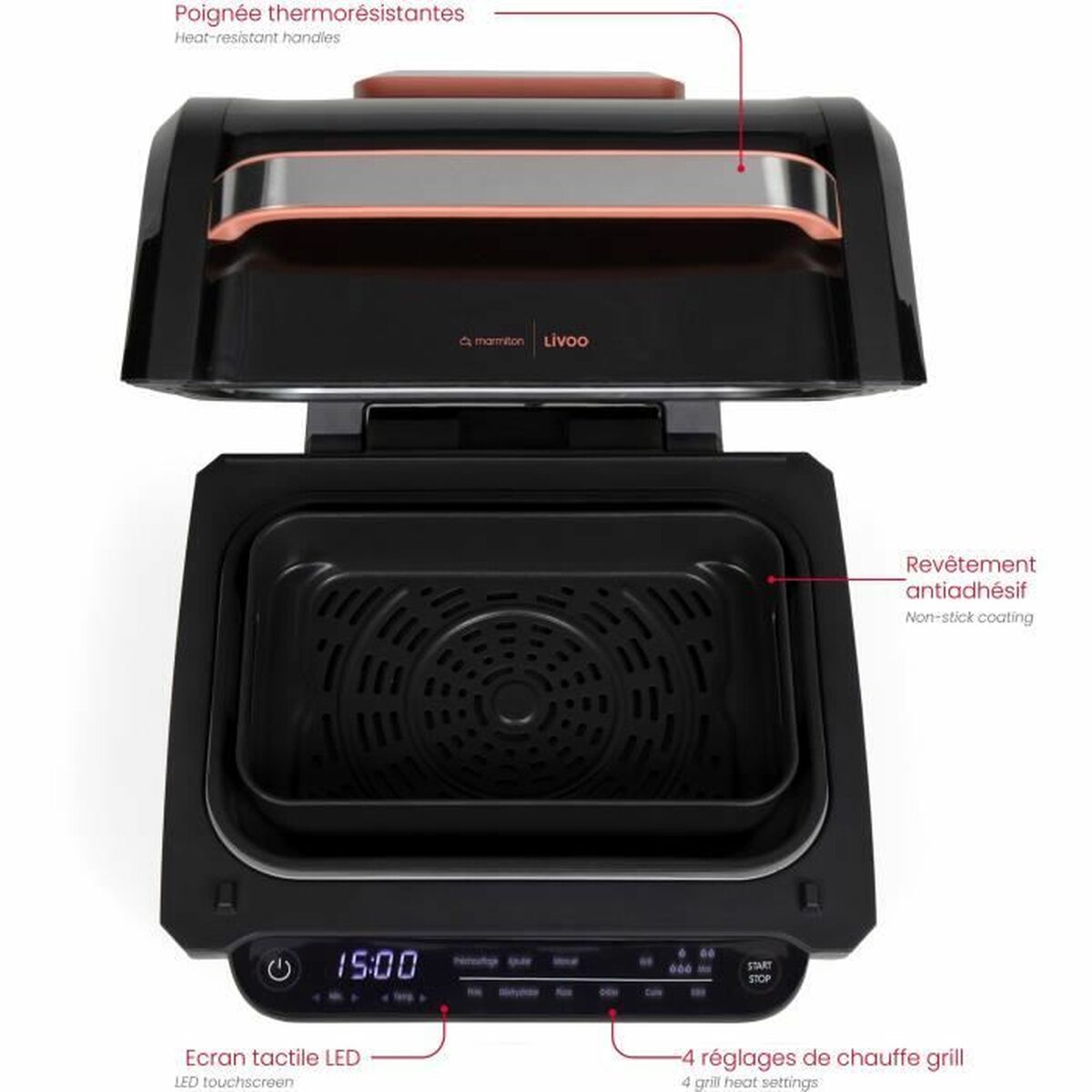 Friteuză cu Aer Livoo