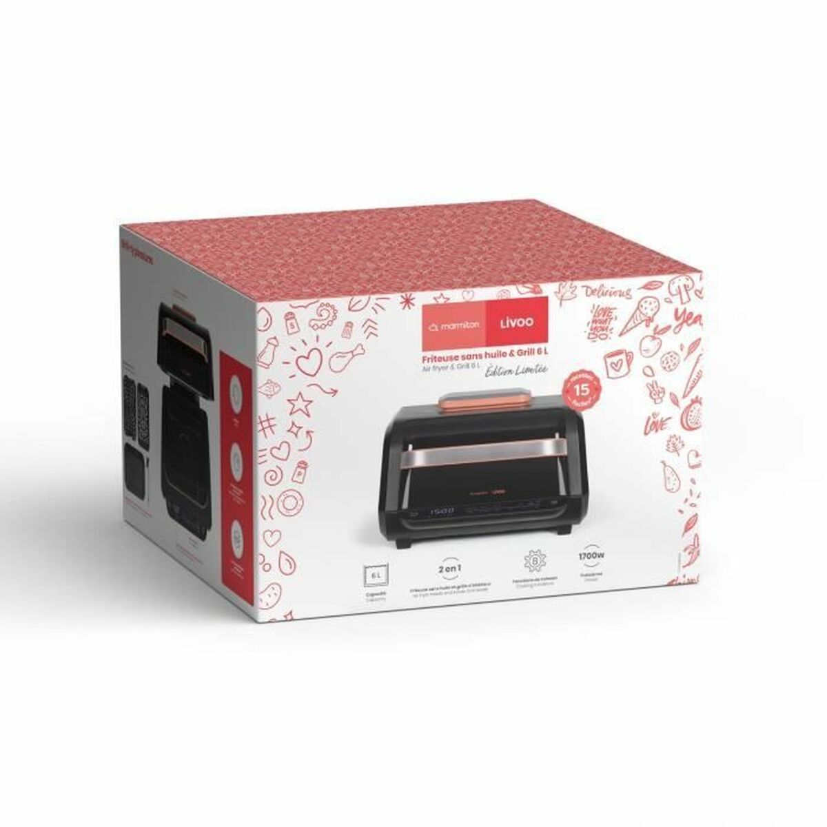 Friteuză cu Aer Livoo