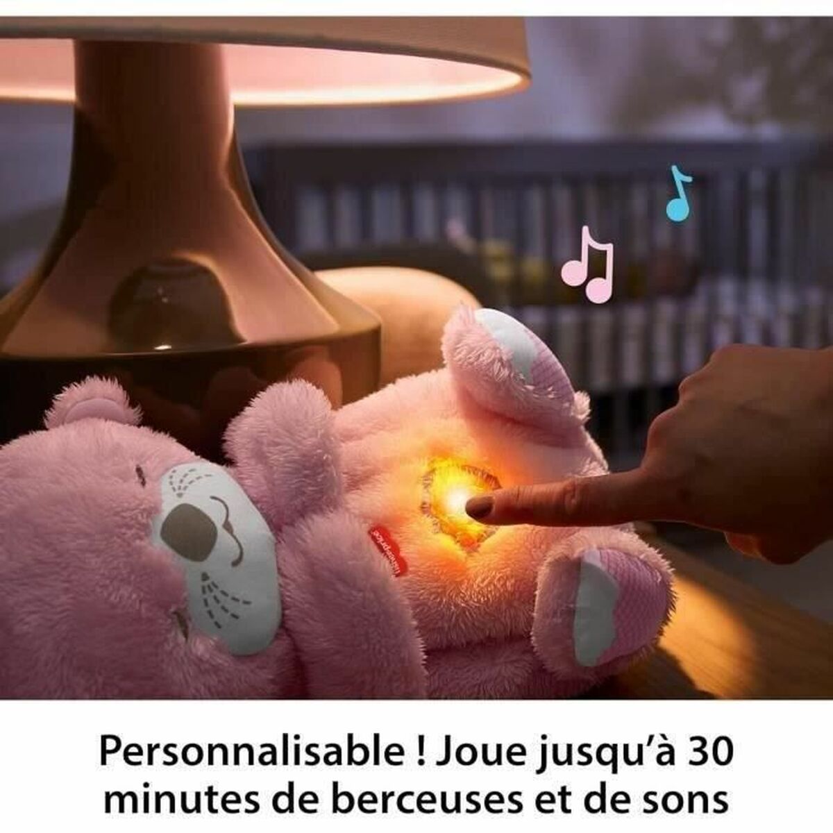 Jucărie de Pluș Fisher-Price Roz Plastic