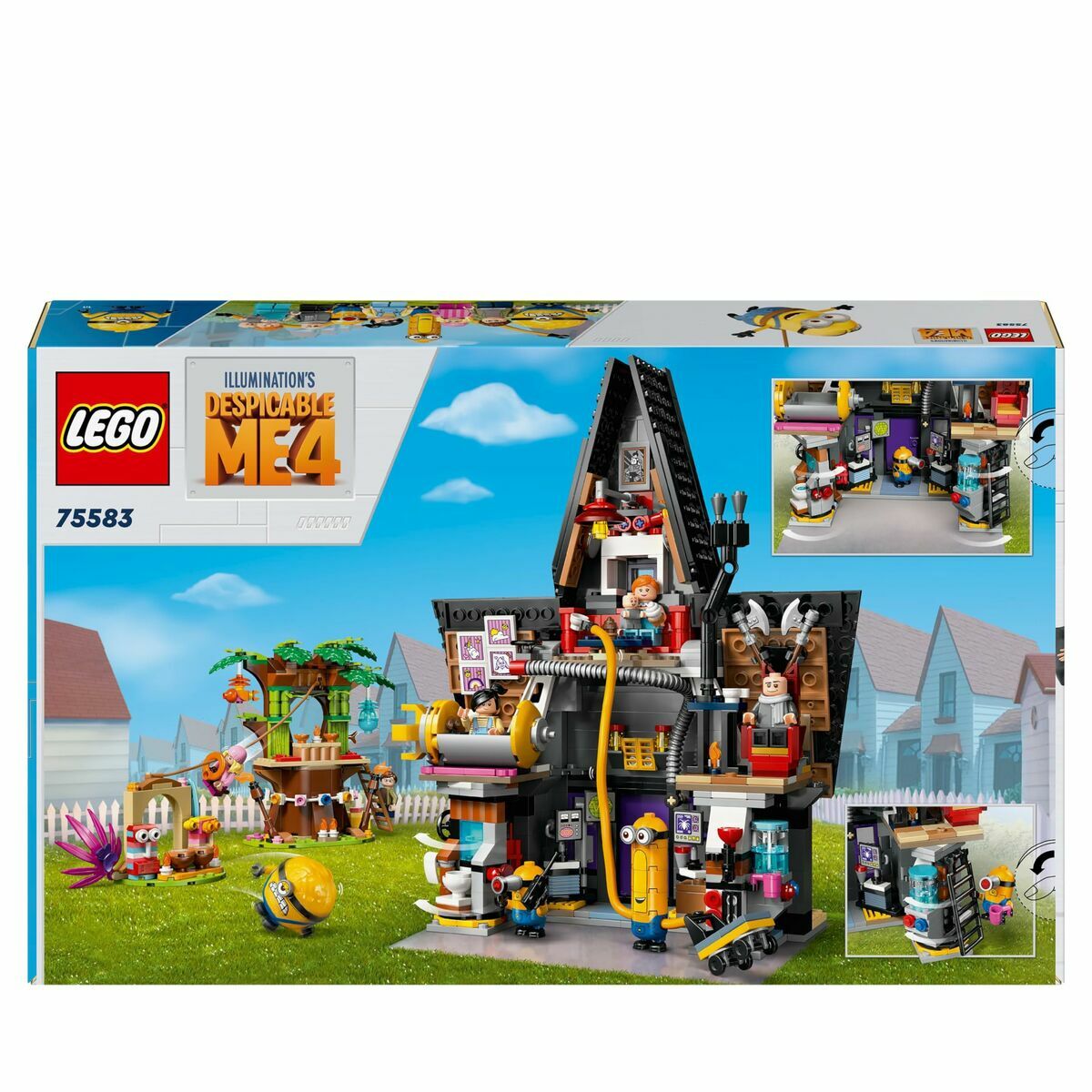Set de Construcție Lego Minions y la mansión familiar de Gru