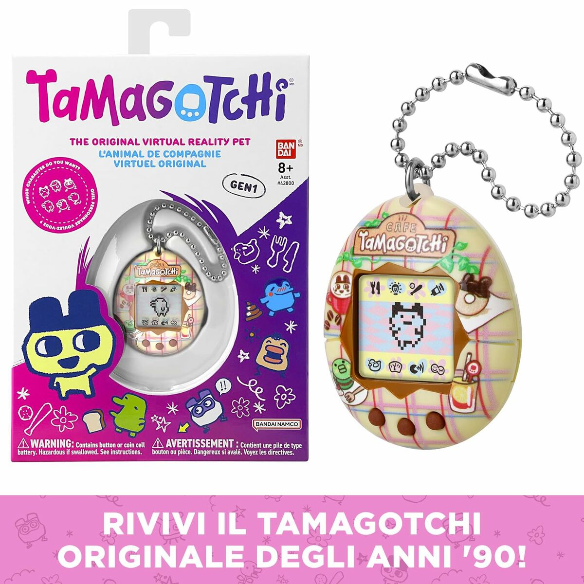 Animal de Companie Interactiv Tamagotchi Café