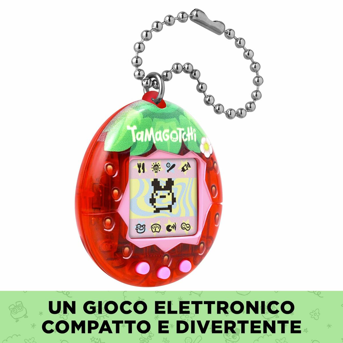 Animal de Companie Interactiv Tamagotchi Fresh Strawberry