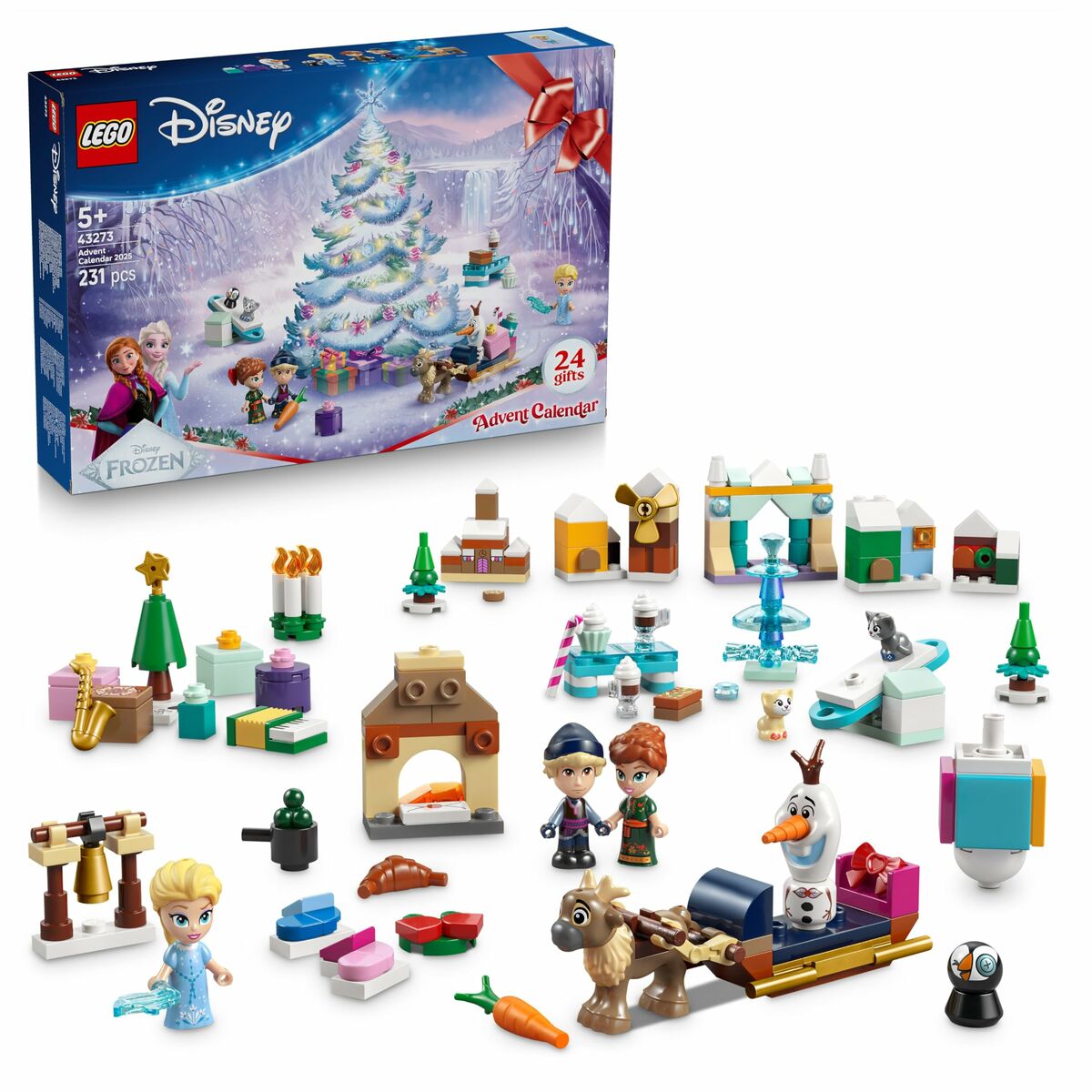 Set de Construcție Lego 43273 Advent Calender 2025 Disney 231 piezas